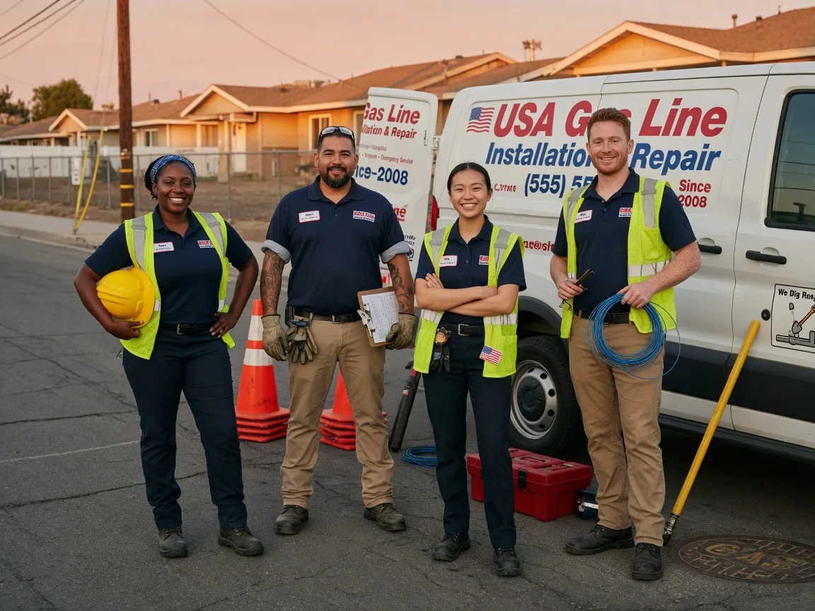Gas Line Installation company in Tilden, IL